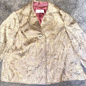 Badgley Mischka blazer very beautiful detailing.